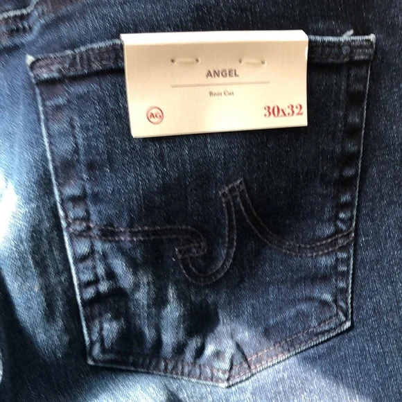 AG (30x32) Adriano Goldschmied Angel Boot cut raw jem - Picture 12 of 14